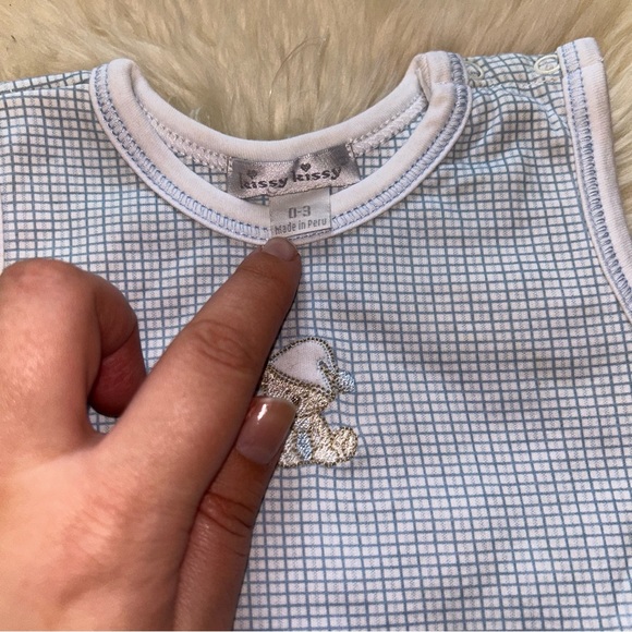 Kissy Kissy summer baby romper 0-3 - Picture 2 of 3